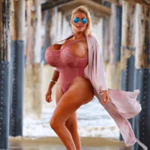 52-Year-Old Model Flaunts Stunning Curves in Swimsuit